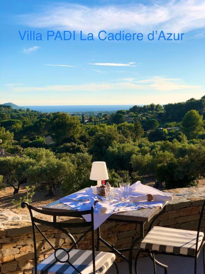 Villa Padi La Cadiere D'Azur Laouque Exterior foto