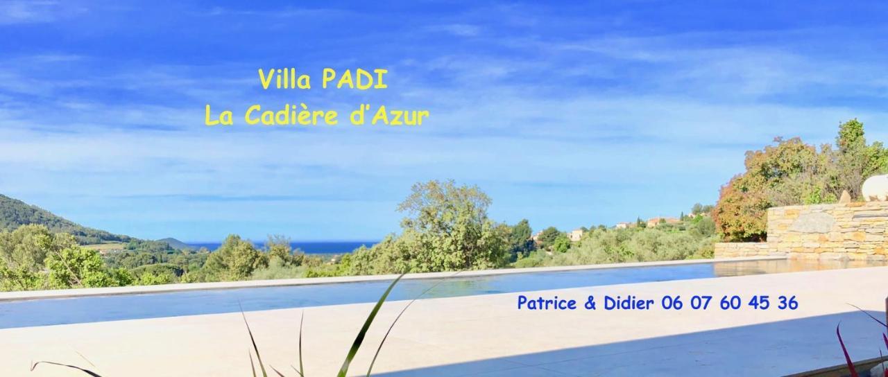 Villa Padi La Cadiere D'Azur Laouque Exterior foto