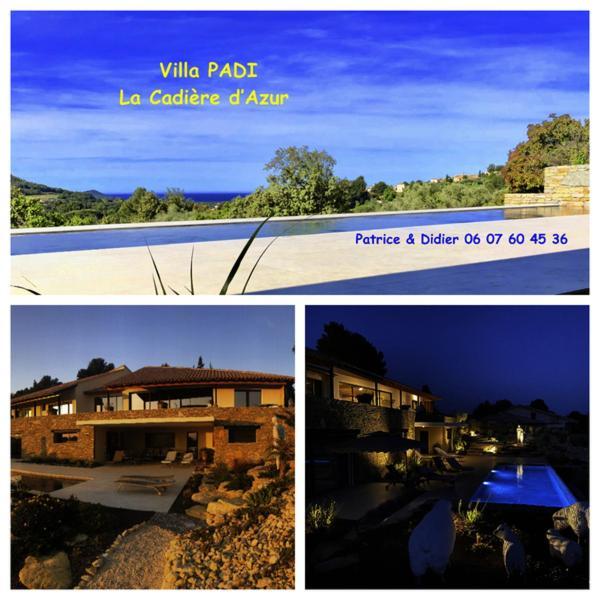 Villa Padi La Cadiere D'Azur Laouque Exterior foto